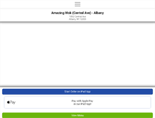 Tablet Screenshot of amazingwokalbany.com